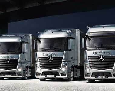 Mercedes-Benz utbud av lastbilar 